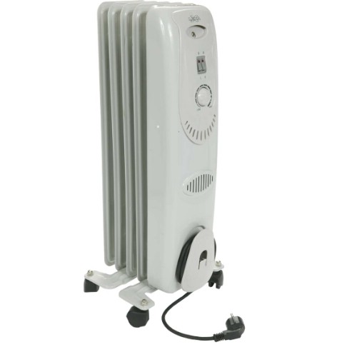 Oljefylld elradiator