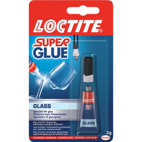 Snabblim LOCTITE Super Attak Special Glas