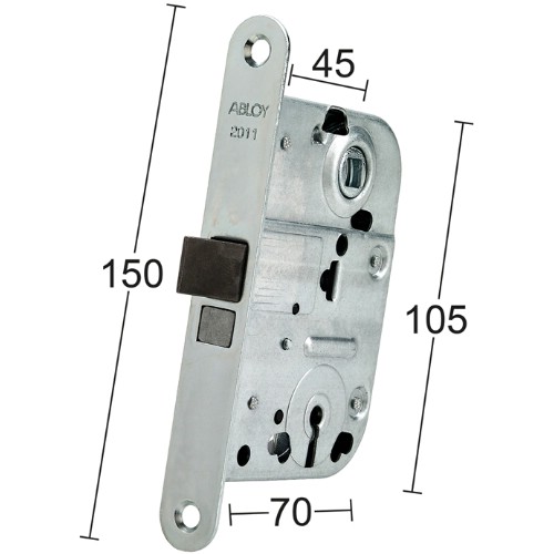 Innerdörrlås HABO 62011