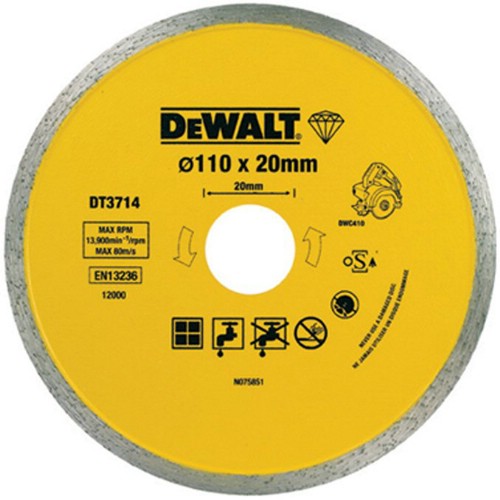 Diamantkapklinga DEWALT DT3714/DT3715