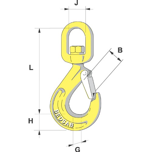 Spärrkrok BEDSAB LKN med lekare Klass 8