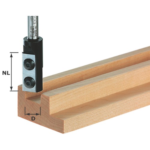 Notfräs FESTOOL HW med vändskär och bottenskär