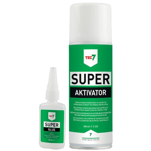 Snabblim TEC7 Super Plus med aktivator