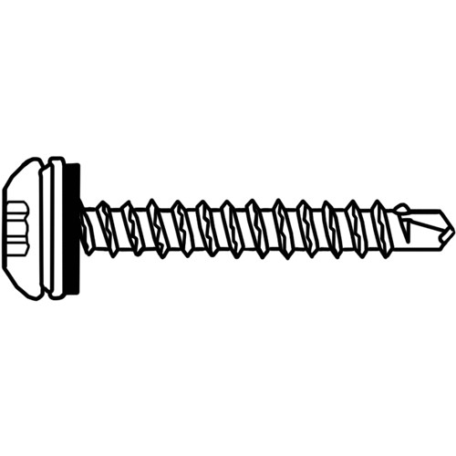Byggplåtskruv EJOT SAPHIR JT3-FR Torx Stål mot trä C4