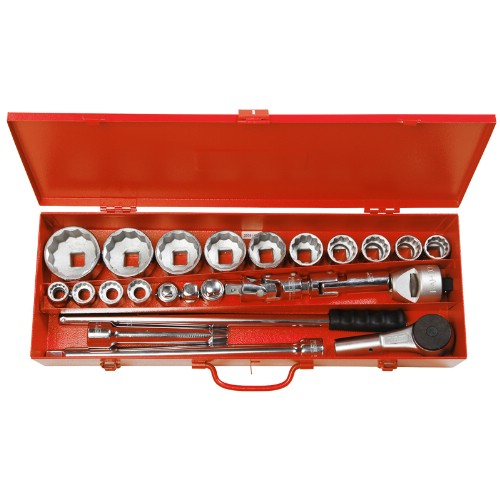 Hylsnyckelsats 3/4" mm 24-delar BAHCO 8840M