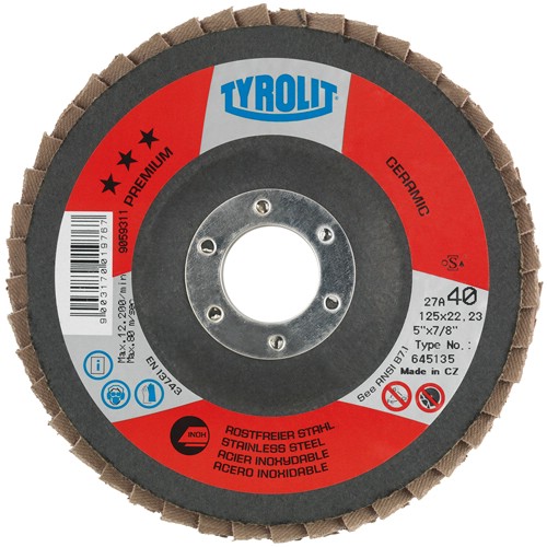 Lamellrondell TYROLIT Premium Ceramic vinklad