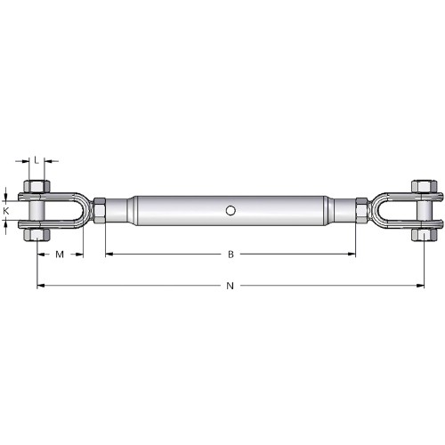 Vantskruv 401 FZV klyka-klyka