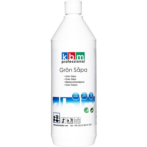 Rengöringsmedel KBM Professional Grönsåpa Fresh