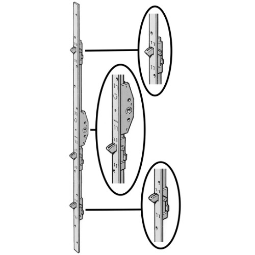 Spanjolett S1151 (FIX 867) Fönsterdörr