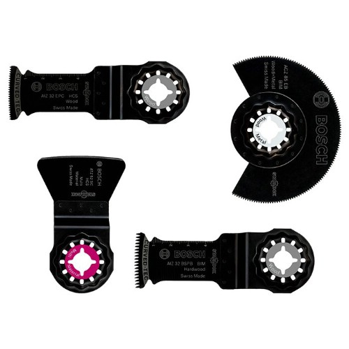 Sågbladsats BOSCH Starlock 4 delar