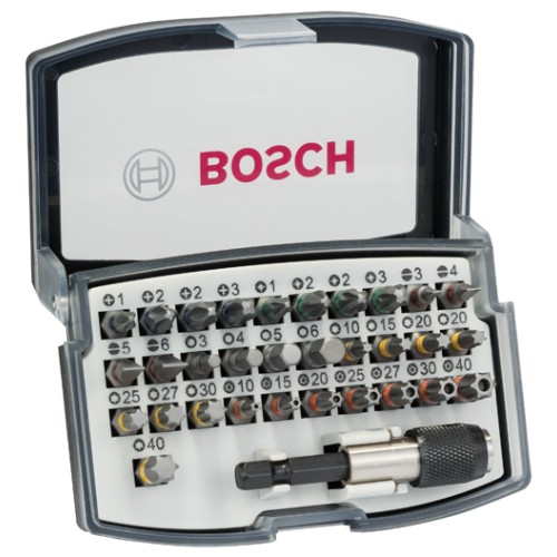Bitssats 1/4" BOSCH Pro 32 delar