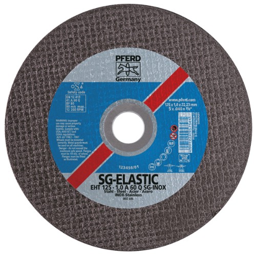 Kapskiva PFERD EHT A Q SG-ELASTIC INOX Typ 41