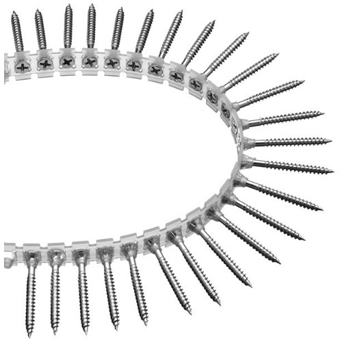 Bandad spånskiveskruv V/S/B stålregel FZB 