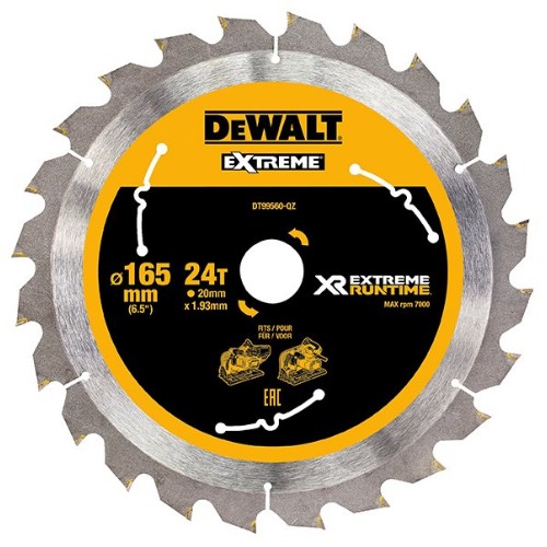 Cirkelsågklinga DEWALT Flexvolt