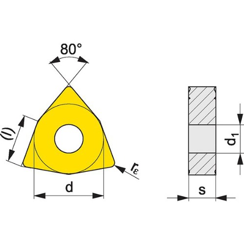 Svarvskär PRAMET WNMG