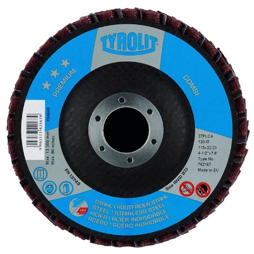 Lamellrondell TYROLIT Premium Combi vinklad