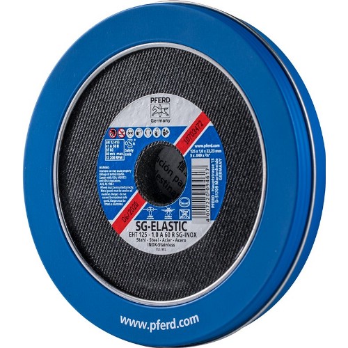 Kapskiva PFERD EHT A R SG-ELASTIC INOX Typ 41