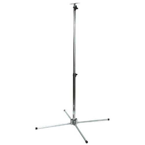 Belysningsstativ GARO 1,0-2,4 m plattfot