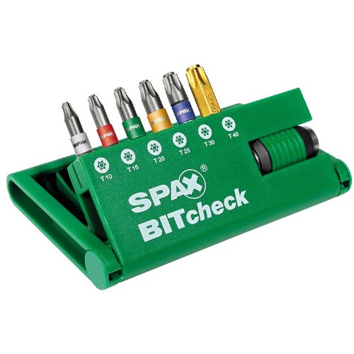 Bitssats 1/4" SPAX BITcheck T-STAR plus