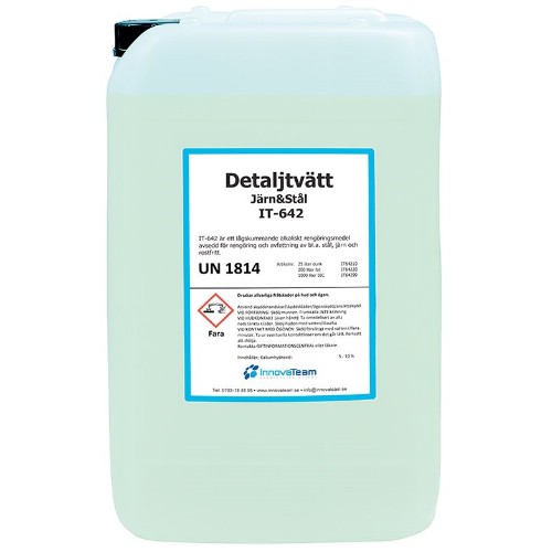 Detaljtvättmedel INNOVATEAM Järn & Stål