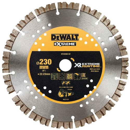 Diamantkapklinga DEWALT DT40260 Extreme Diamond
