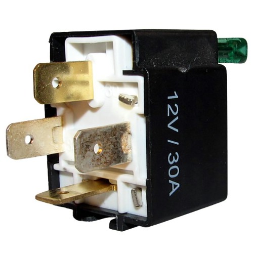 Relä NELCO Heavy-Duty 12 V, 4-stift, enkel