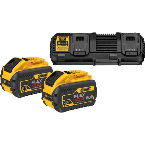 Laddare- och batteripaket DEWALT 2x54 V Flexvolt Li-Ion