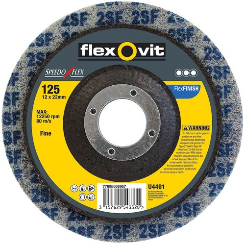 Ytkonditioneringsrondell FLEXOVIT Speedo Flex Flexfinish