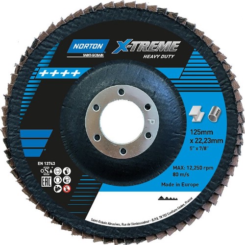 Lamellrondell NORTON X-Treme Heavy Duty vinklad