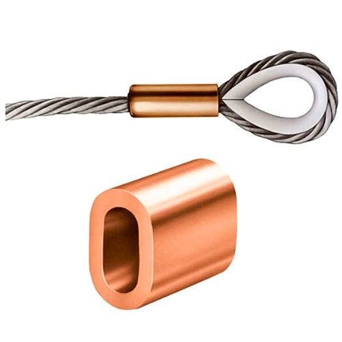 Wirelås BEDSAB TCU koppar