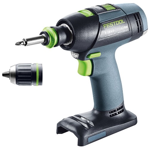 Borrskruvdragare FESTOOL T 18+3 Basic 18 V utan batteri