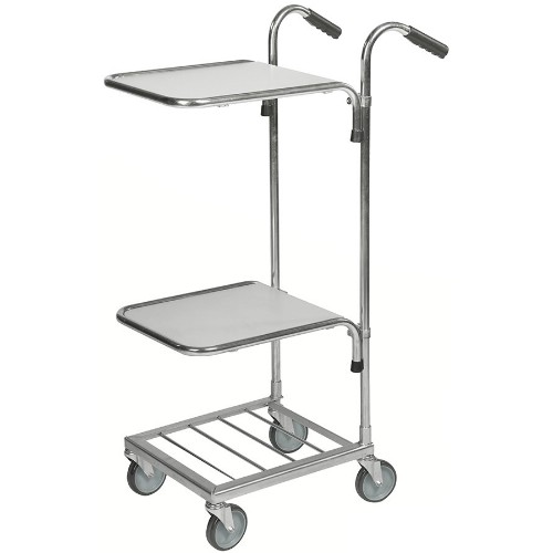 Minivagn KM 2 hyllplan Elförzinkad