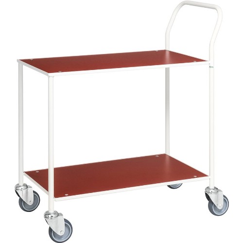Bordsvagn KM Helsvetsad 2 hyllplan Pulverlackerad
