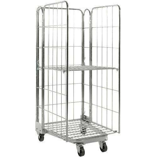 Rullcontainer KM Stackningsbar 3 sidor