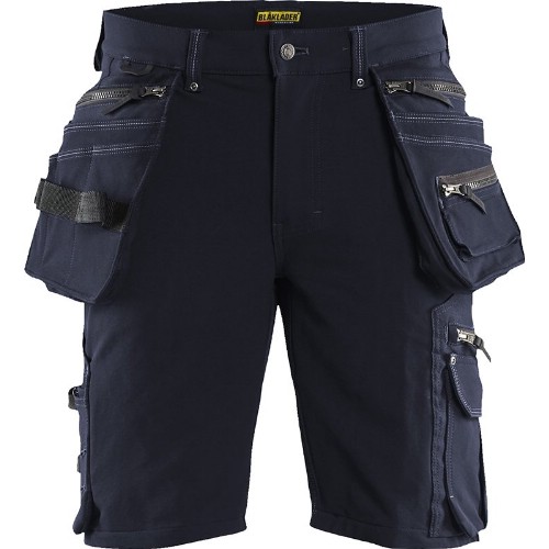 Hantverksshorts BLÅKLÄDER 19881644 X1900 Stretch