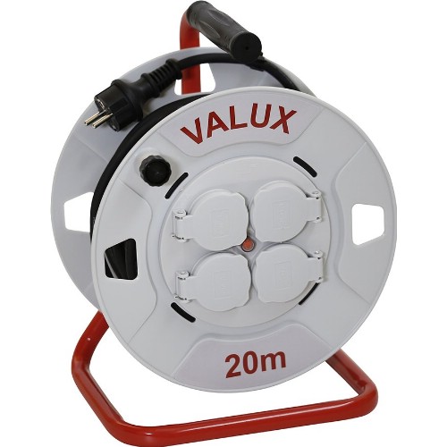 Kabelvinda VALUX 4-vägs 230 V