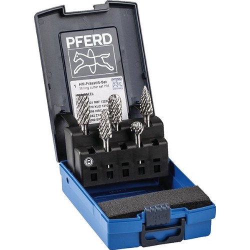 Roterande filar i sats HM PFERD 1812 STEEL