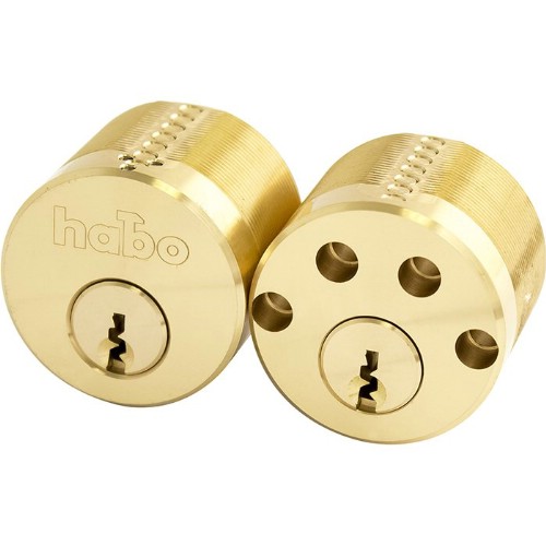 Låscylinder HABO Dubbel Rund