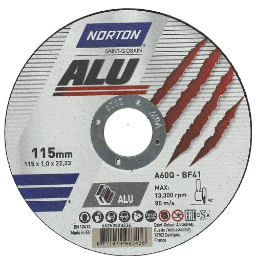 Kapskiva NORTON ALU Typ 41