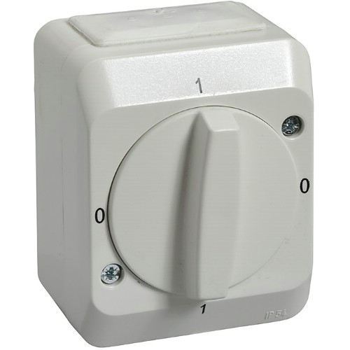 Vridströmbrytare SCHNEIDER ELECTRIC Aqua-Stark utanpåliggande