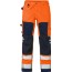 Orange/Marinblå