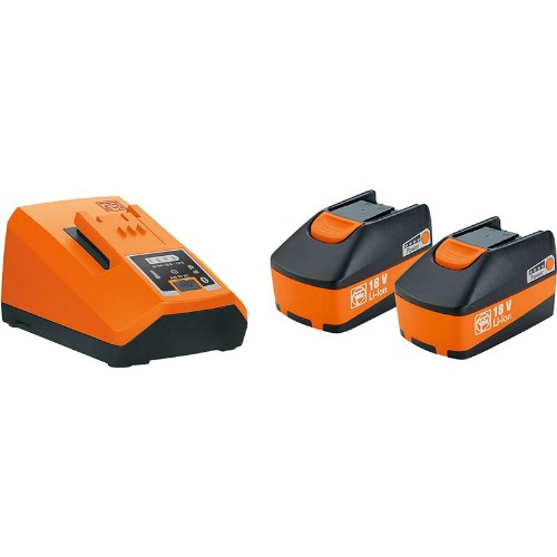 Laddare- och batteripaket FEIN 2x18 V 6,0 Ah Li-Ion Bluetooth