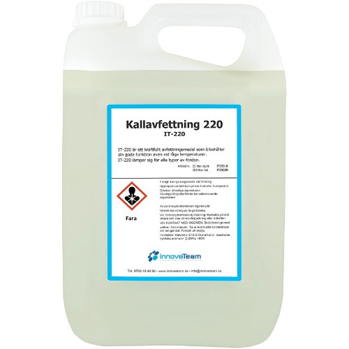 Kallavfettningsmedel INNOVATEAM 220