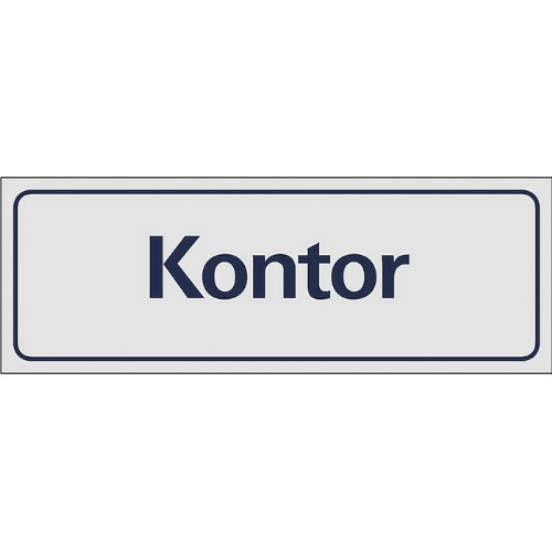 Skylt symbol kontor