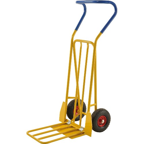 Magasinkärra KM Ergonomisk Punkteringsfria hjul