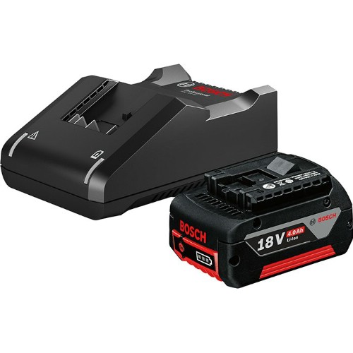 Laddare- och batteripaket BOSCH 1x18 V 4,0 Ah Li-Ion