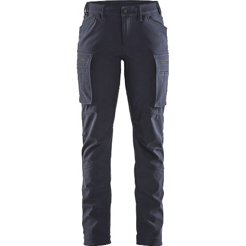 Servicebyxa BLÅKLÄDER 7177 Softshell Stretch Dam