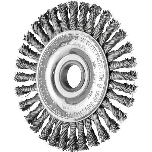 Cirkulärborste PFERD RBG PIPE Virad Stål