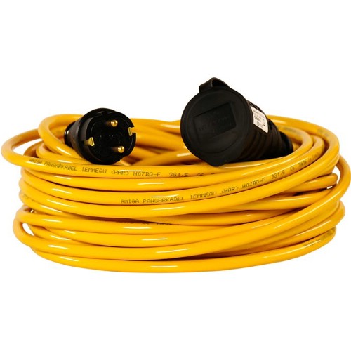 Skarvsladd jordad PUR H07BQ-F 3G1,5 Pansar med lock