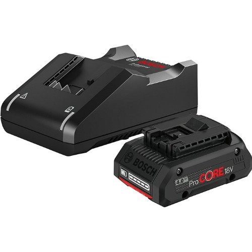 Laddare- och batteripaket BOSCH ProCore 1x18 V 4,0 Ah Li-Ion